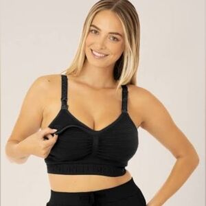NWT Kindred Bravely Bursing Black Sublime Hands-Free Nursing Bra XL Busty